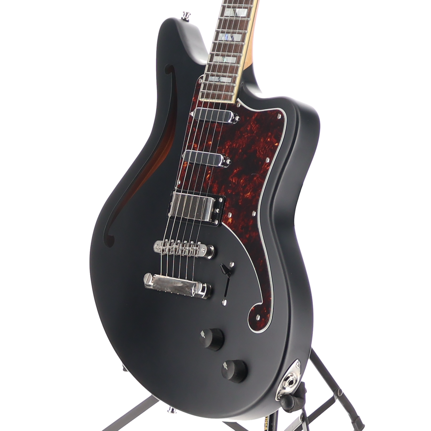 D'angelico Deluxe Bedford SH - Matte Black (RC1) (00026)