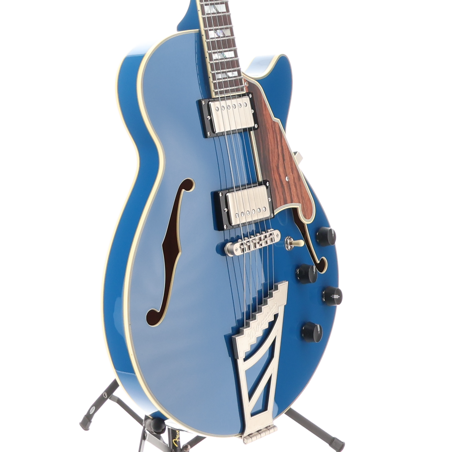 D'angelico Deluxe SS LE, Sapphire, Expert Setup (RC4) (10498)