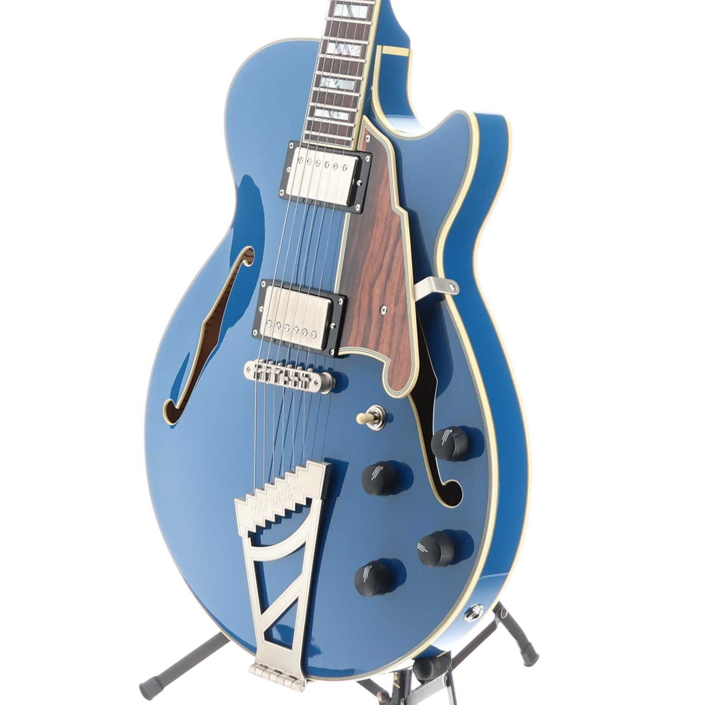D'angelico Deluxe SS LE, Sapphire, Expert Setup (RC4) (10498)