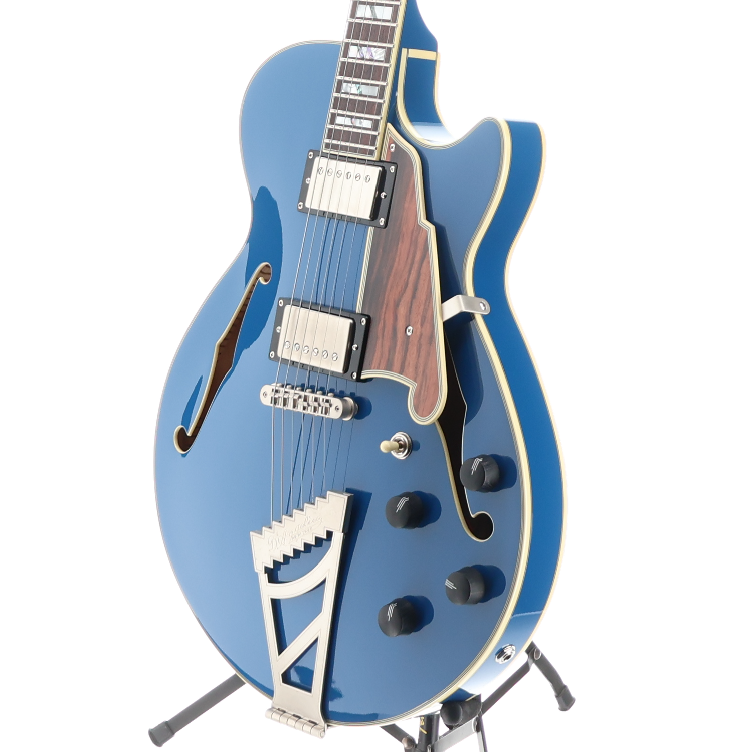 D'angelico Deluxe SS LE, Sapphire, Expert Setup (RC4) (10498)