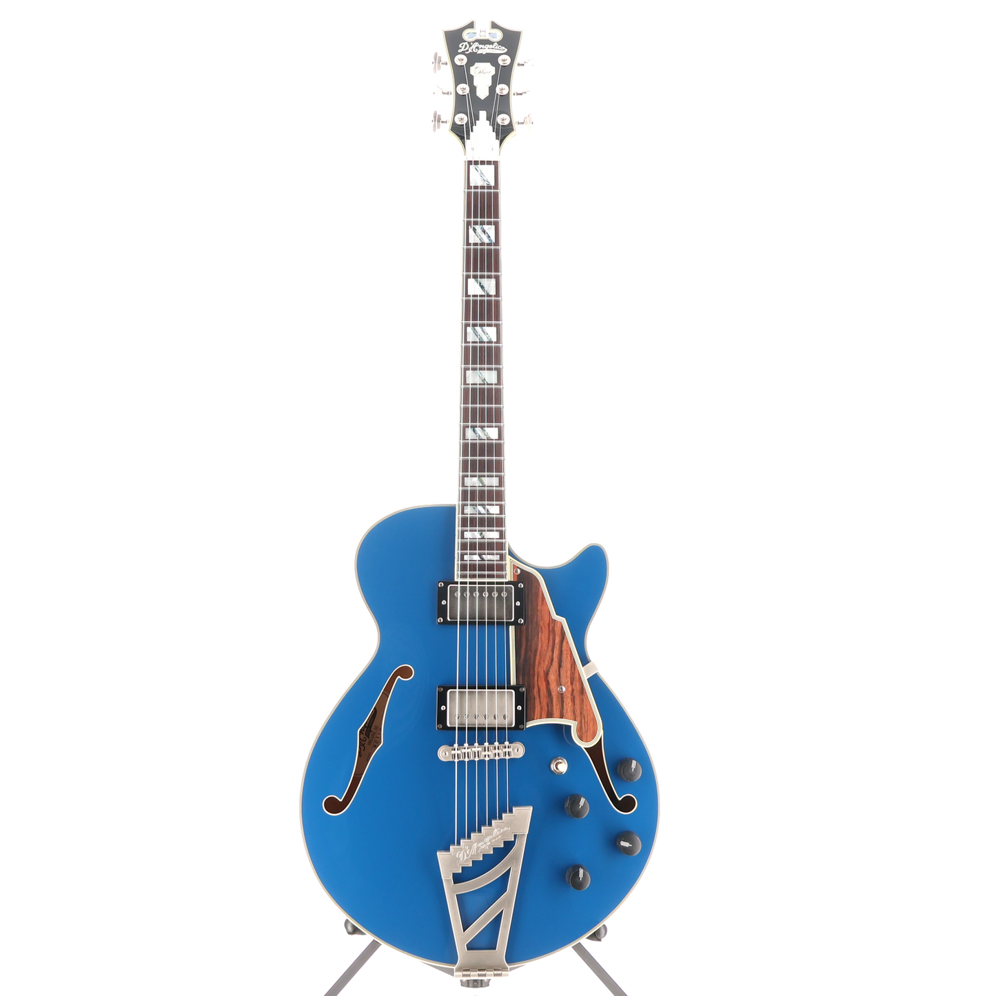 D'angelico Deluxe SS LE, Sapphire, Expert Setup (RC4) (10498)