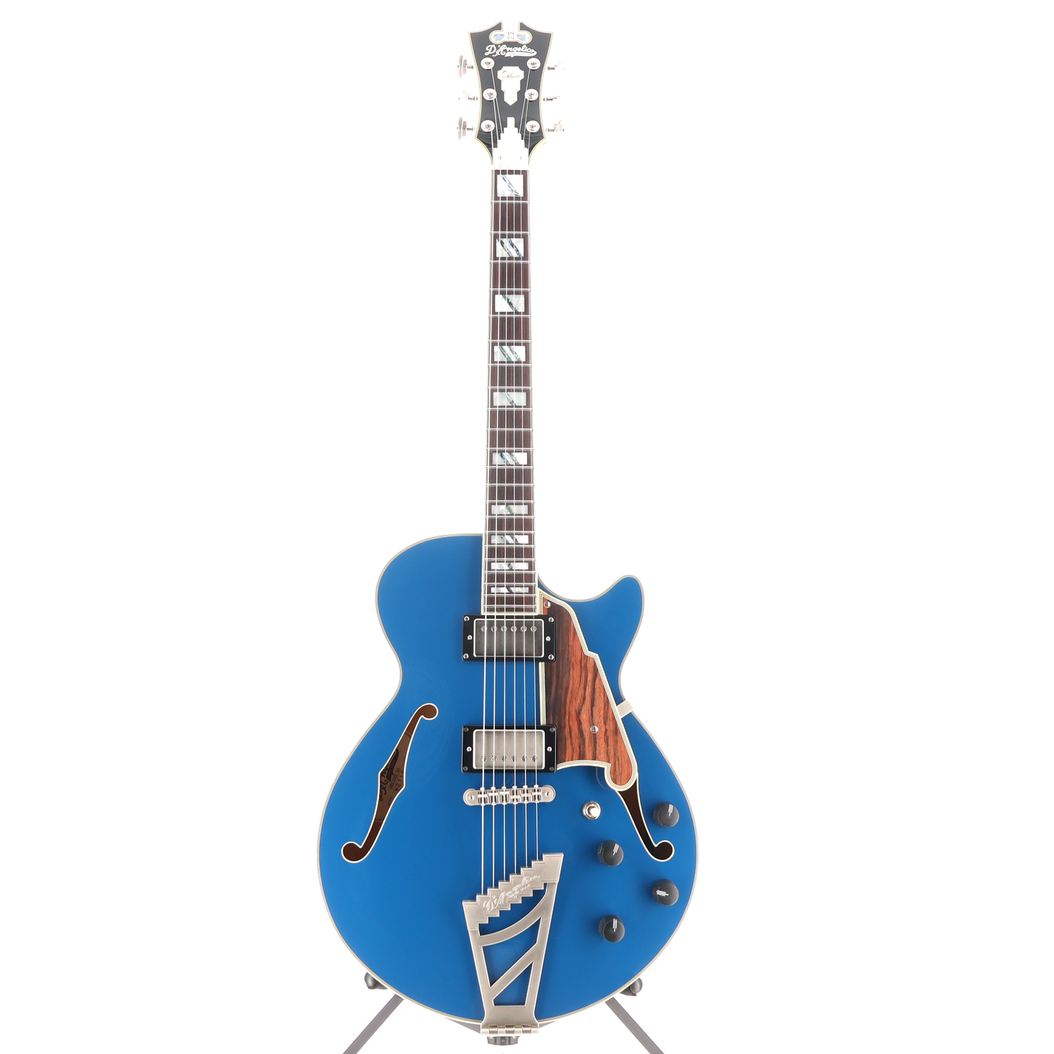 D'angelico Deluxe SS LE, Sapphire, Expert Setup (RC4) (10498)