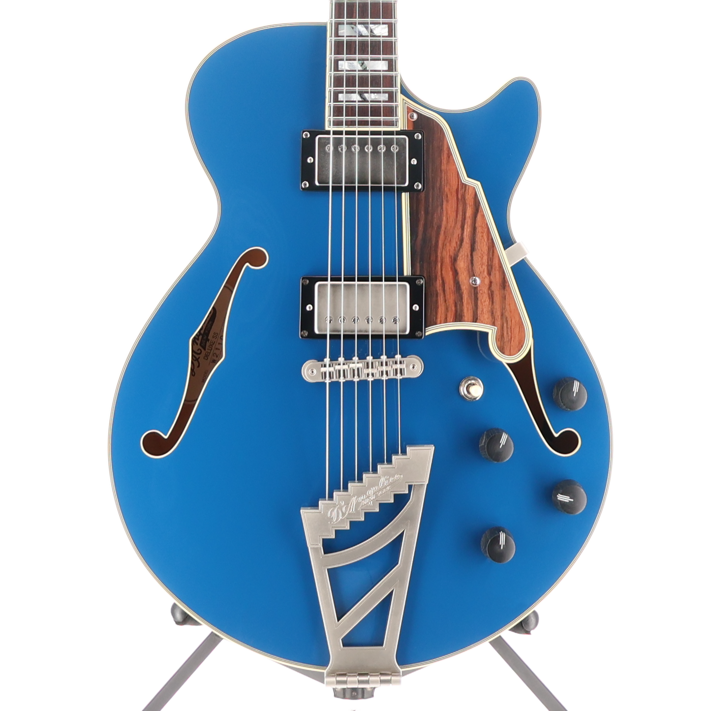 D'angelico Deluxe SS LE, Sapphire, Expert Setup (RC4) (10498)