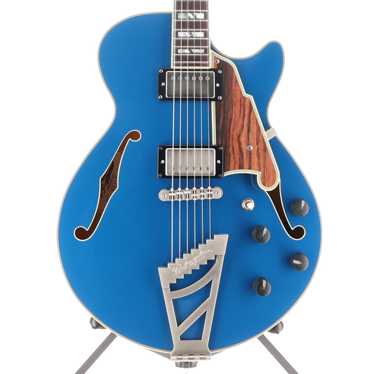 D'angelico Deluxe SS LE, Sapphire, Expert Setup (RC4) (10498)