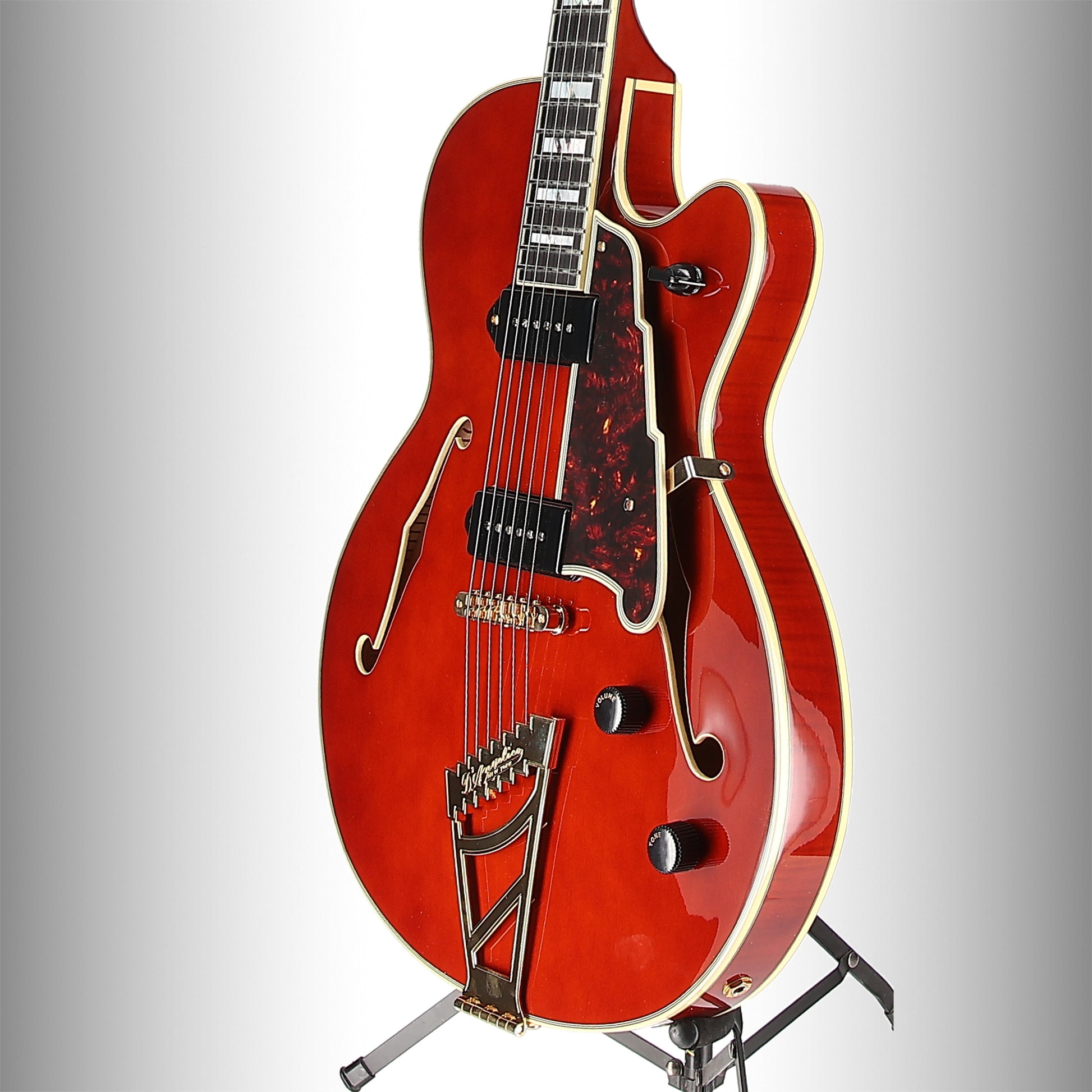 D'angelico Excel 59 Hollowbody Electric, Dual P-90s, Stairstep Tailpiece (V5) (03565)