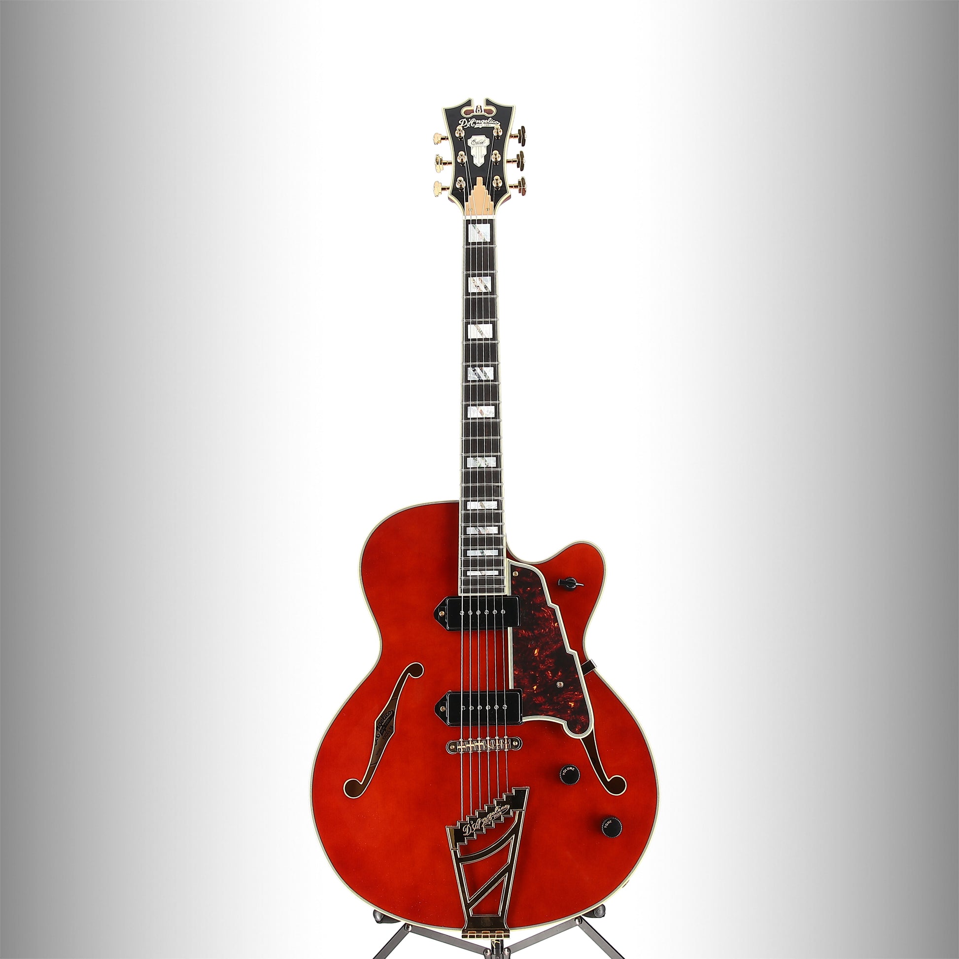 D'angelico Excel 59 Hollowbody Electric, Dual P-90s, Stairstep Tailpiece (V5) (03565)