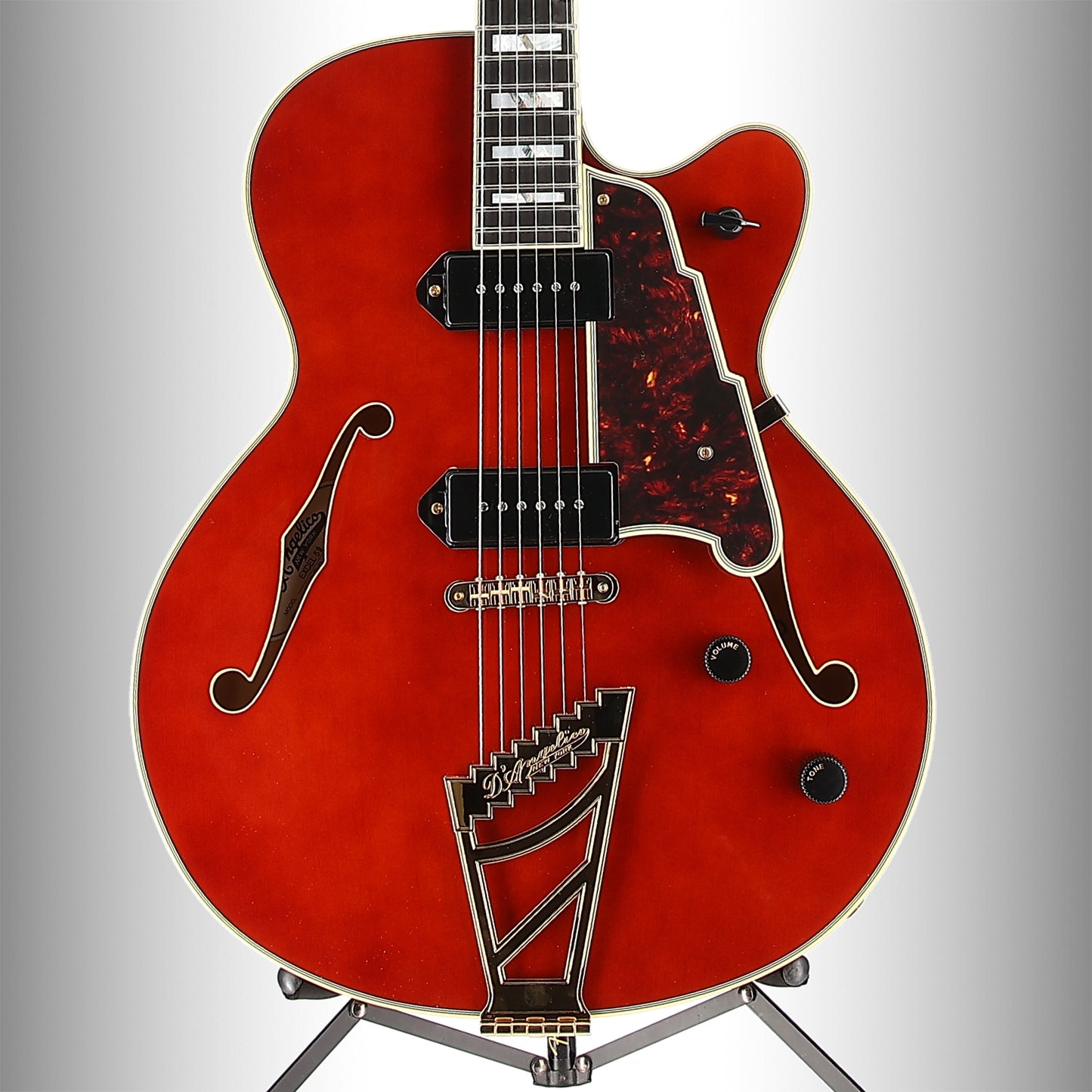 D'angelico Excel 59 Hollowbody Electric, Dual P-90s, Stairstep Tailpiece (V5) (03565)