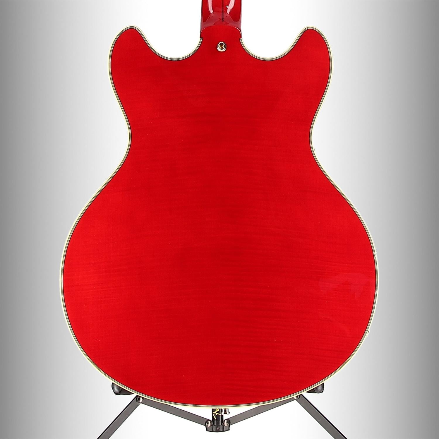 D'angelico Excel DC Cherry Left Handed (N13) (04031)