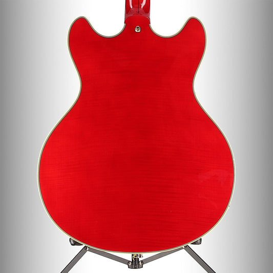 D'angelico Excel DC Cherry Left Handed (N13) (04031)