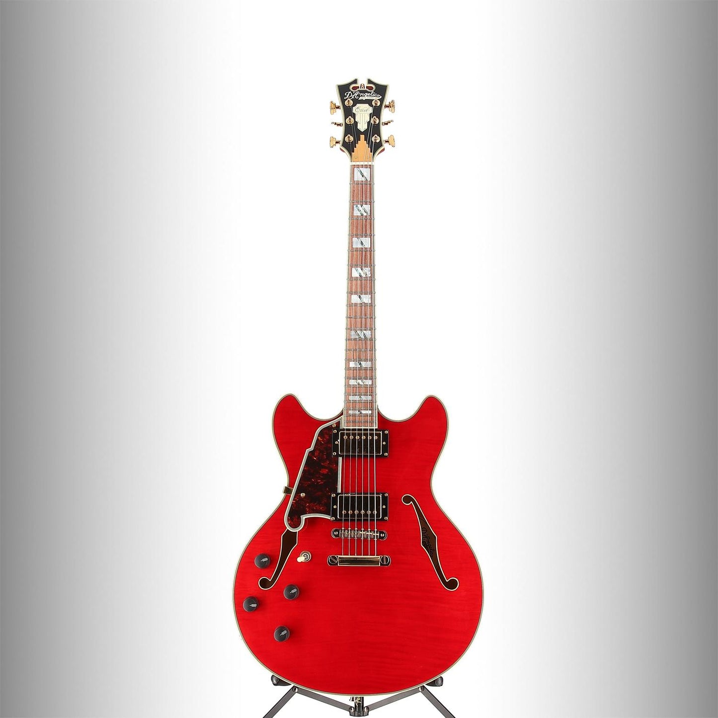 D'angelico Excel DC Cherry Left Handed (N13) (04031)