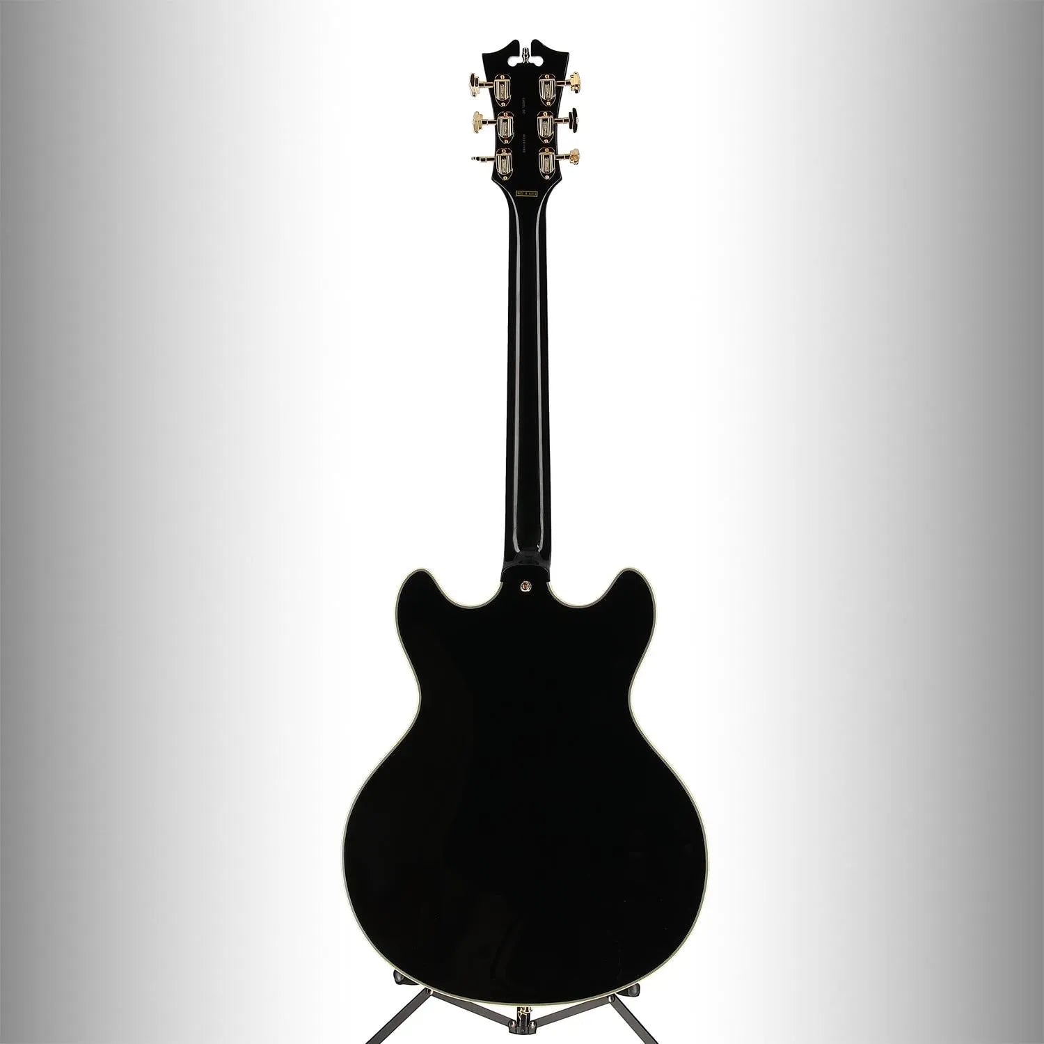 D'angelico Excel DC - Solid Black (R6) (01190)