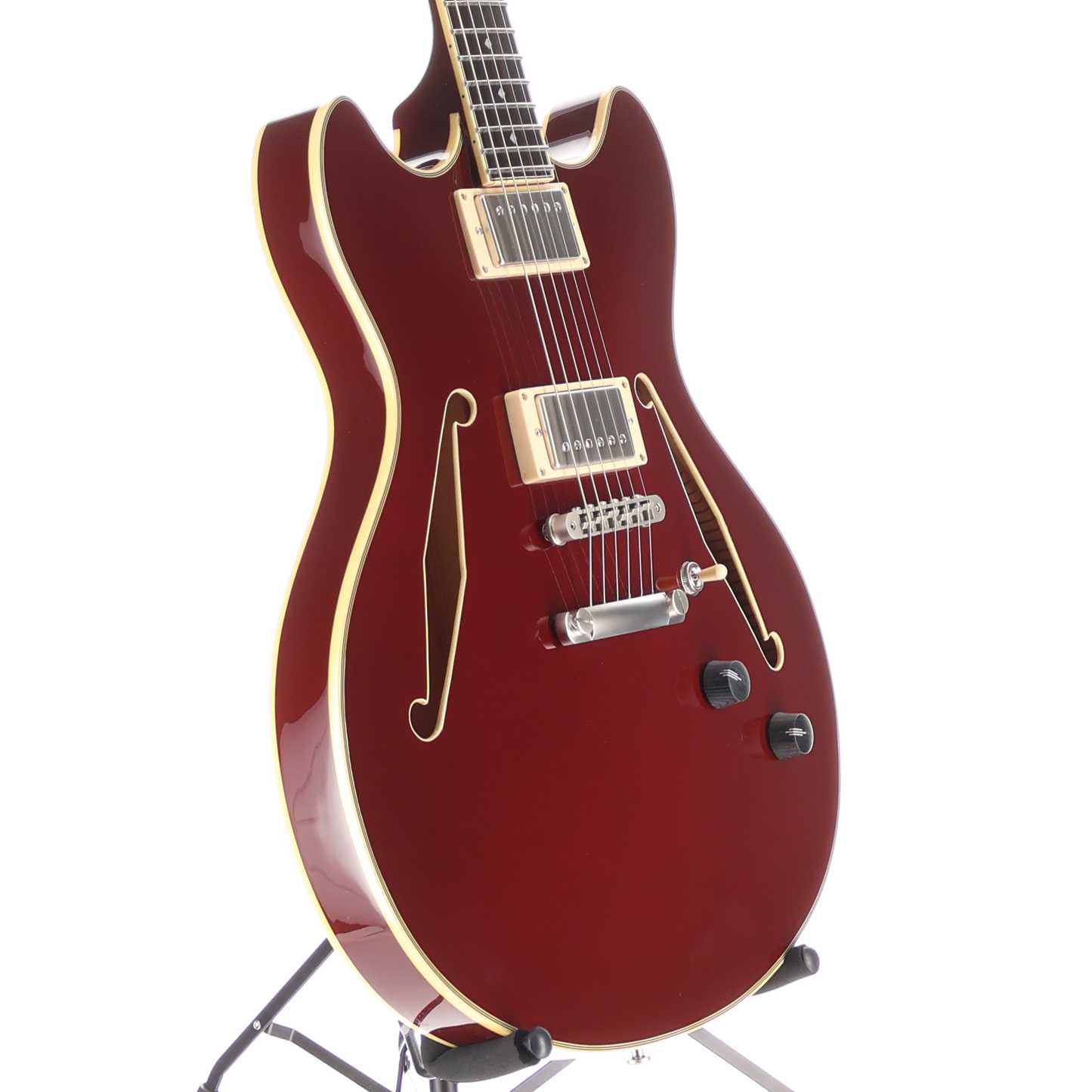 D'angelico Excel DC Tour Collection - Solid Wine (P7) (20153)