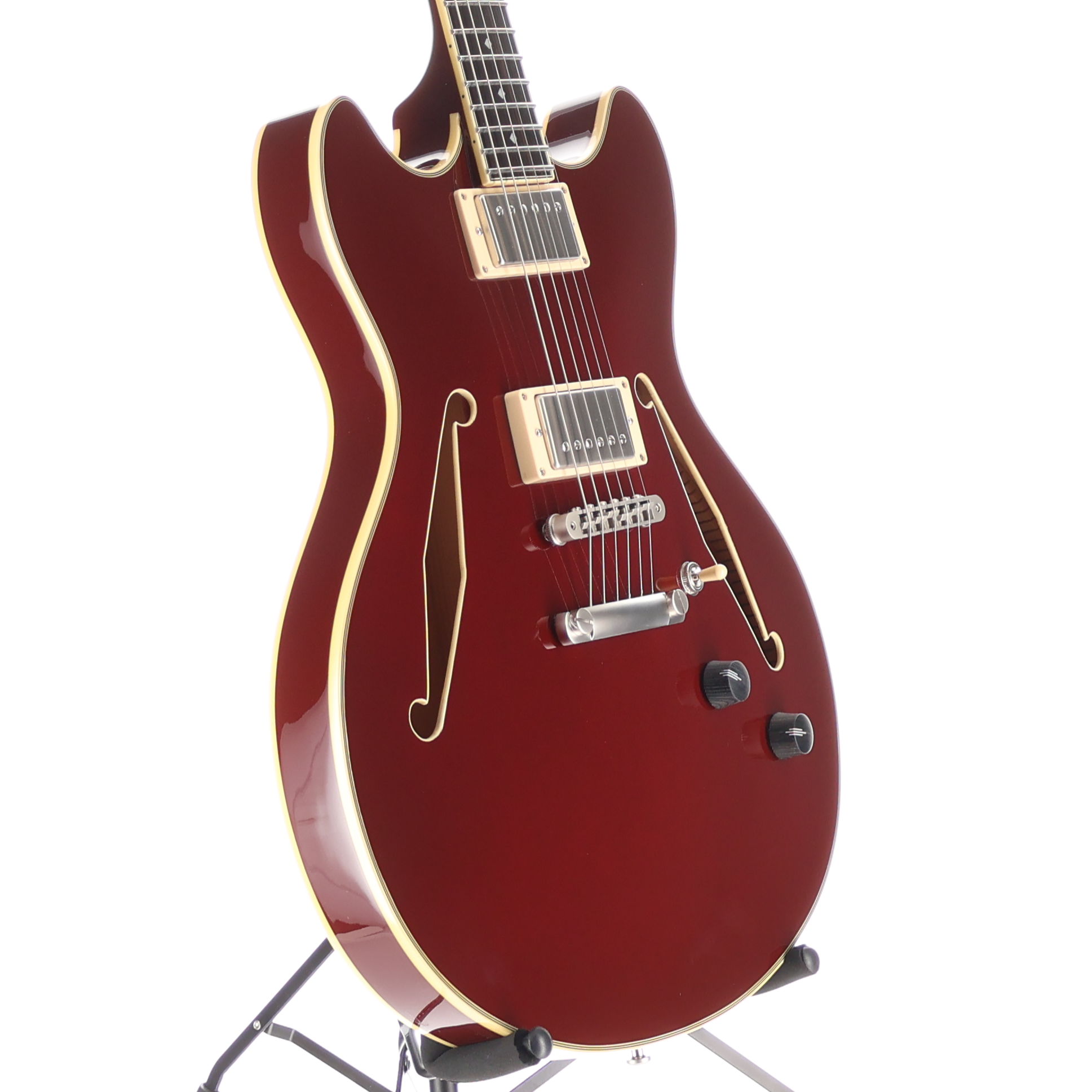 D'angelico Excel DC Tour Collection - Solid Wine (P7) (20153)