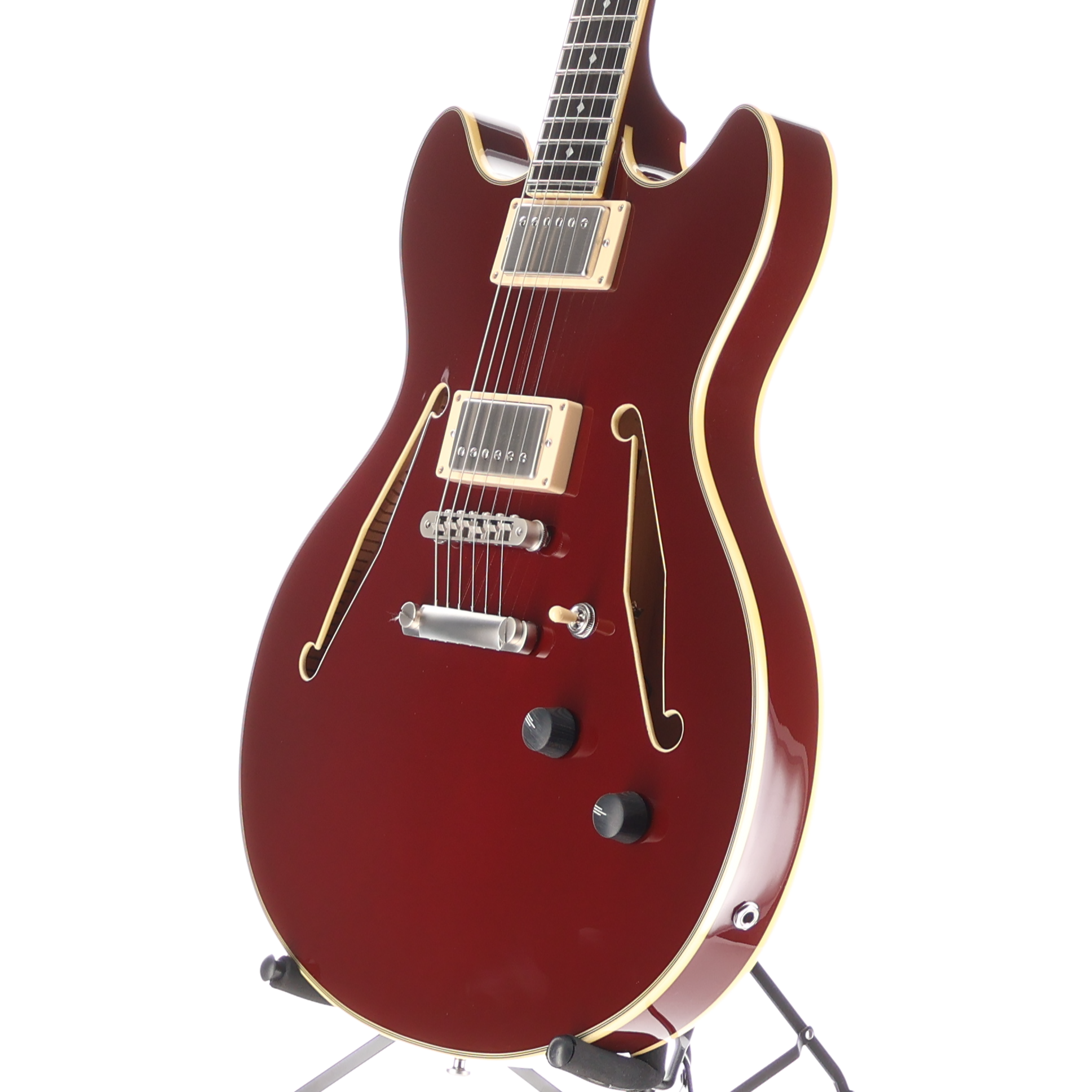 D'angelico Excel DC Tour Collection - Solid Wine (P7) (20153)