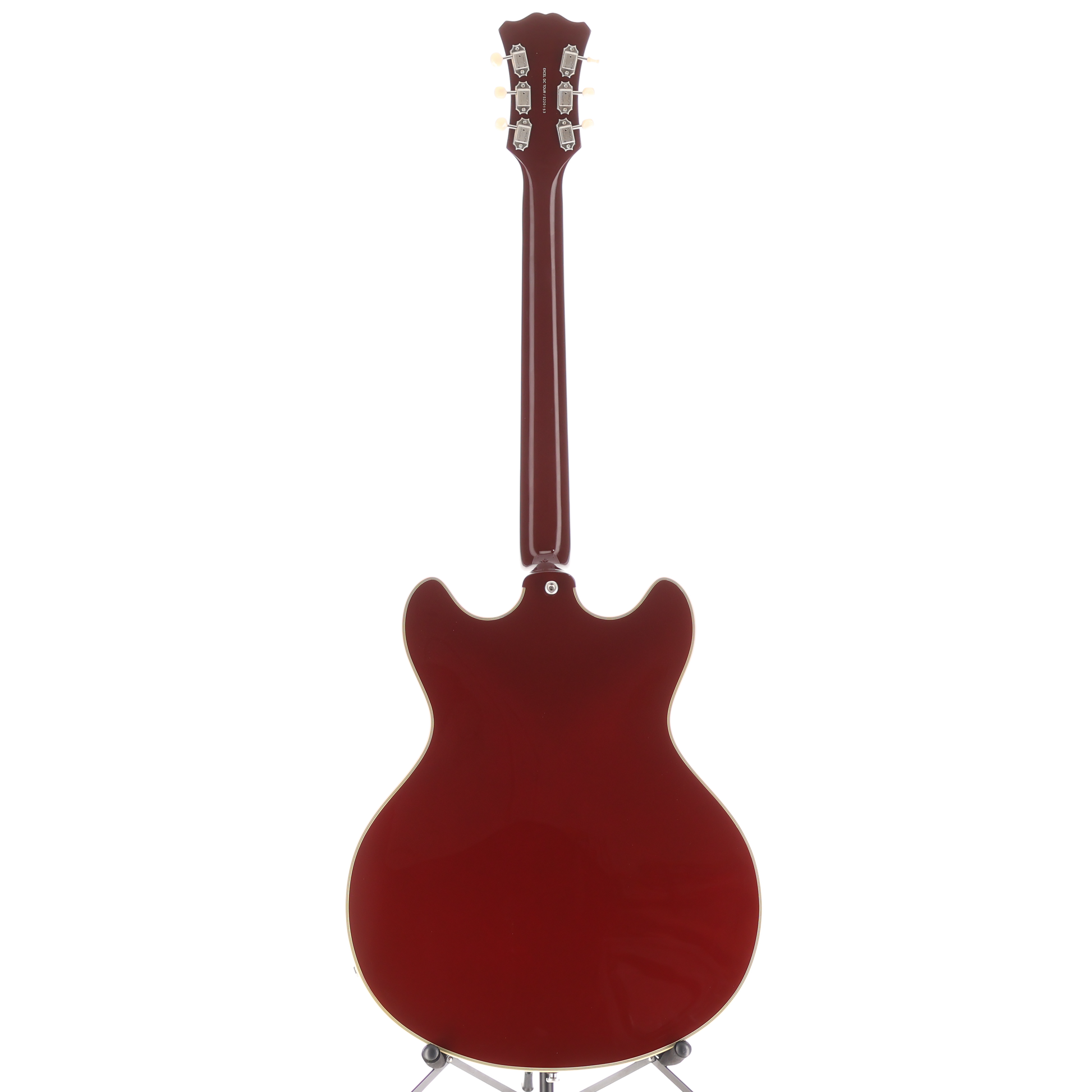 D'angelico Excel DC Tour Collection - Solid Wine (P7) (20153)