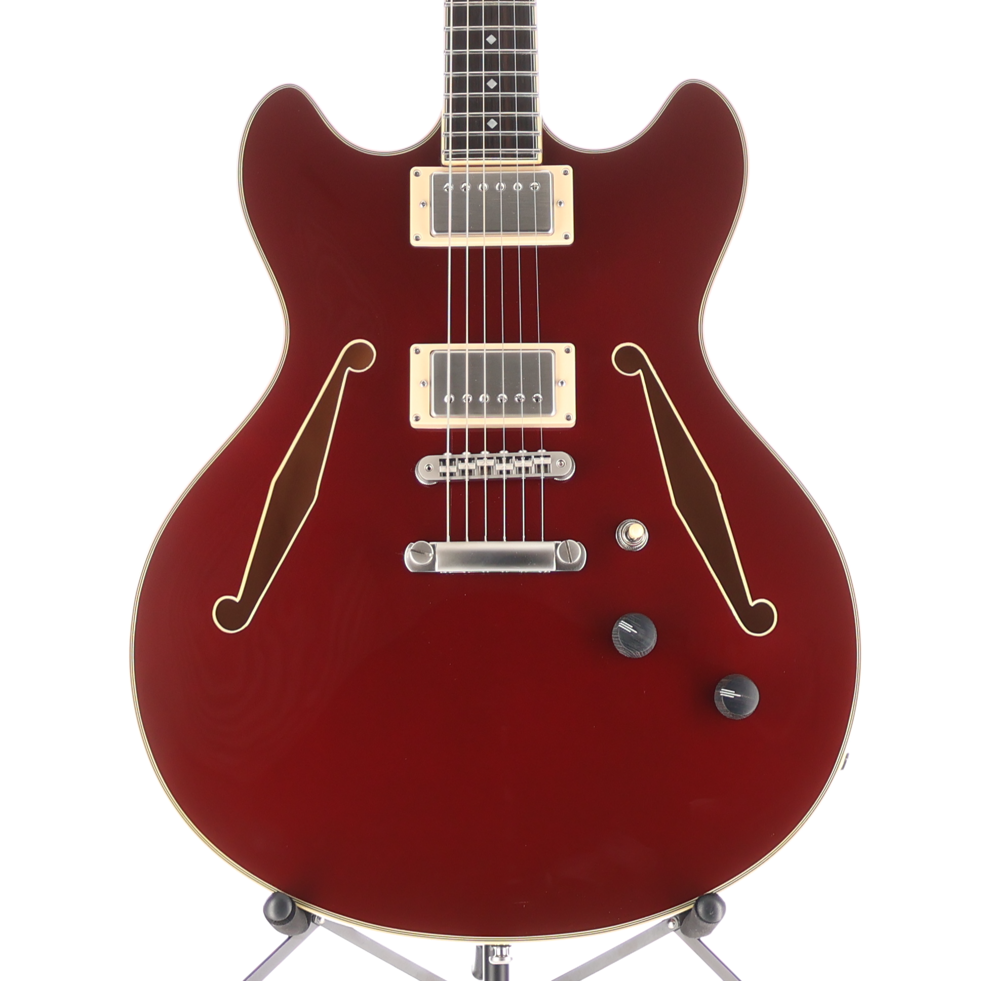 D'angelico Excel DC Tour Collection - Solid Wine (P7) (20153)