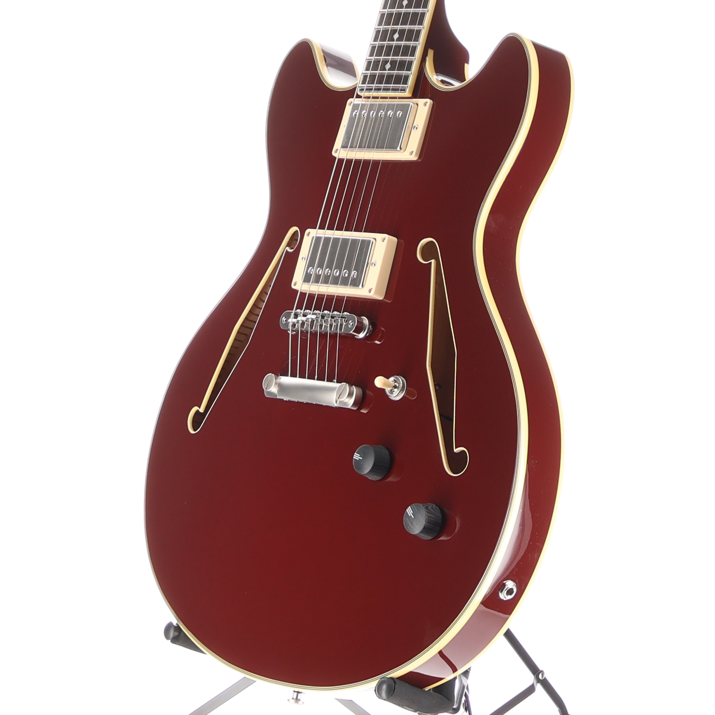 D'angelico Excel DC Tour Collection - Solid Wine (RC2) (20133)