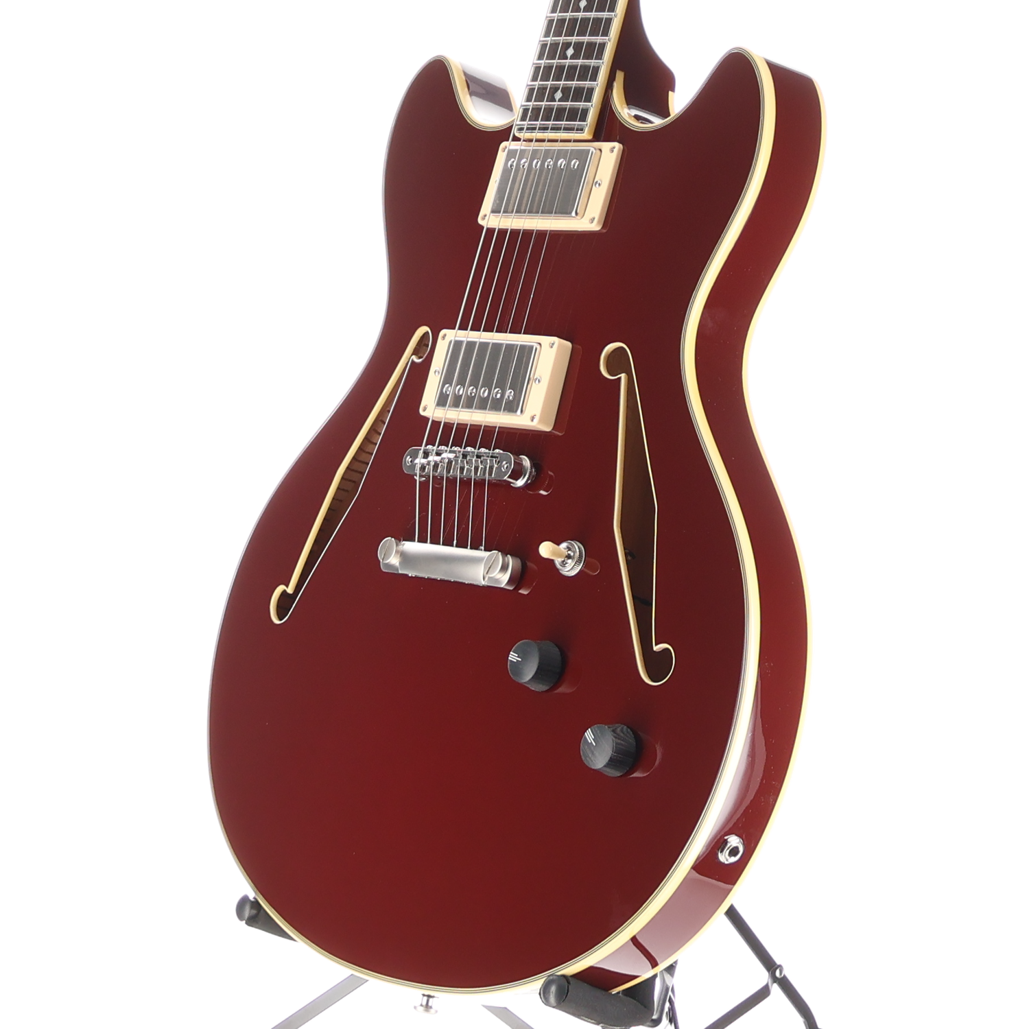 D'angelico Excel DC Tour Collection - Solid Wine (RC2) (20133)