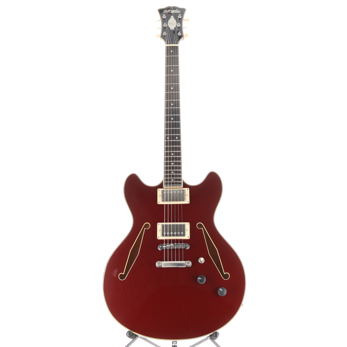 D'angelico Excel DC Tour Collection - Solid Wine (RC2) (20133)