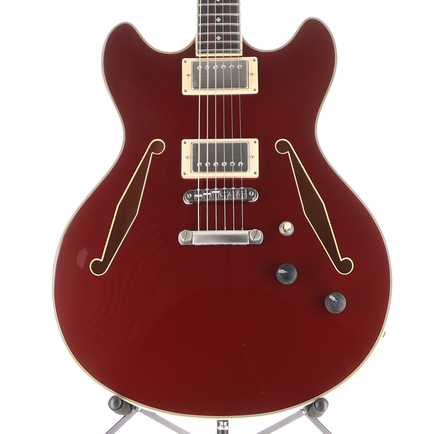 D'angelico Excel DC Tour Collection - Solid Wine (RC2) (20133)