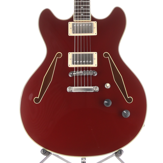 D'angelico Excel DC Tour Collection - Solid Wine (RC2) (20133)