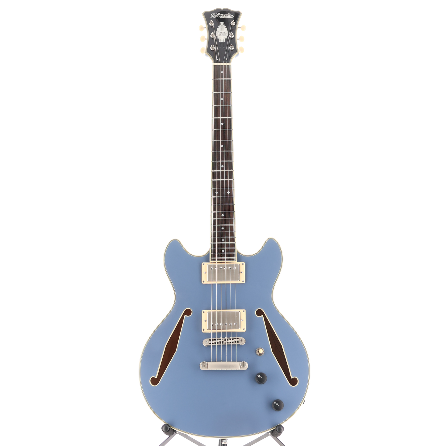 D'angelico Excel Mini DC Tour Collection - Slate Blue (AA2) (31624)