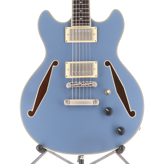 D'angelico Excel Mini DC Tour Collection - Slate Blue (AA2) (31624)