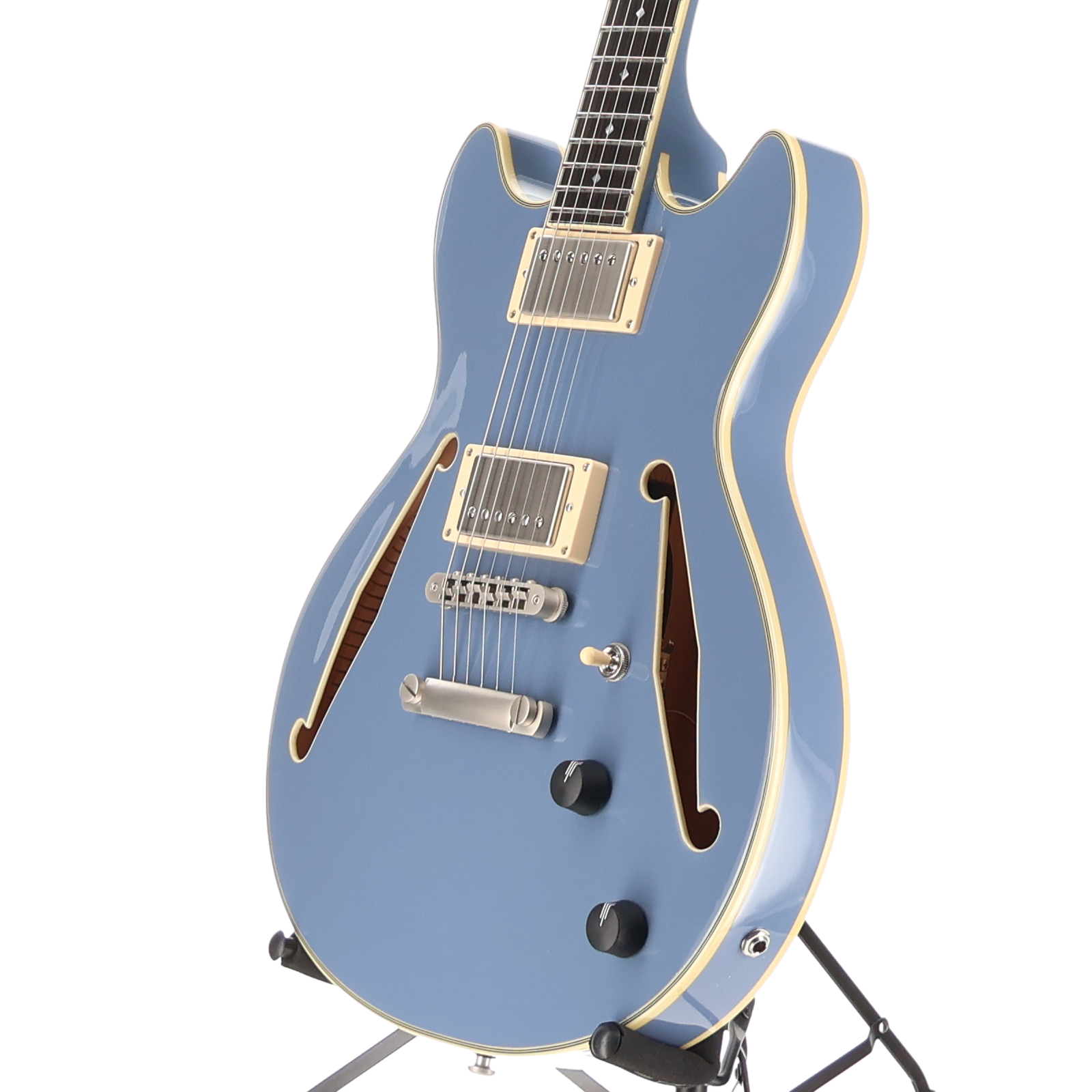 D'angelico Excel Mini DC Tour Collection - Slate Blue (D5) (31566)