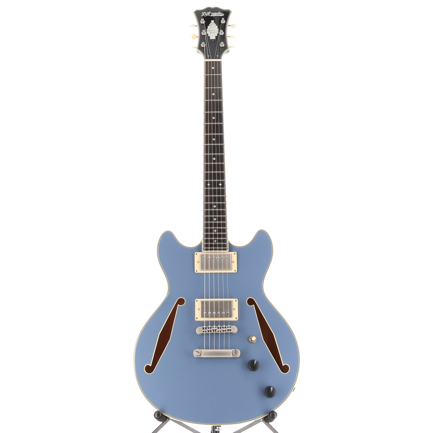 D'angelico Excel Mini DC Tour Collection - Slate Blue (D5) (31566)