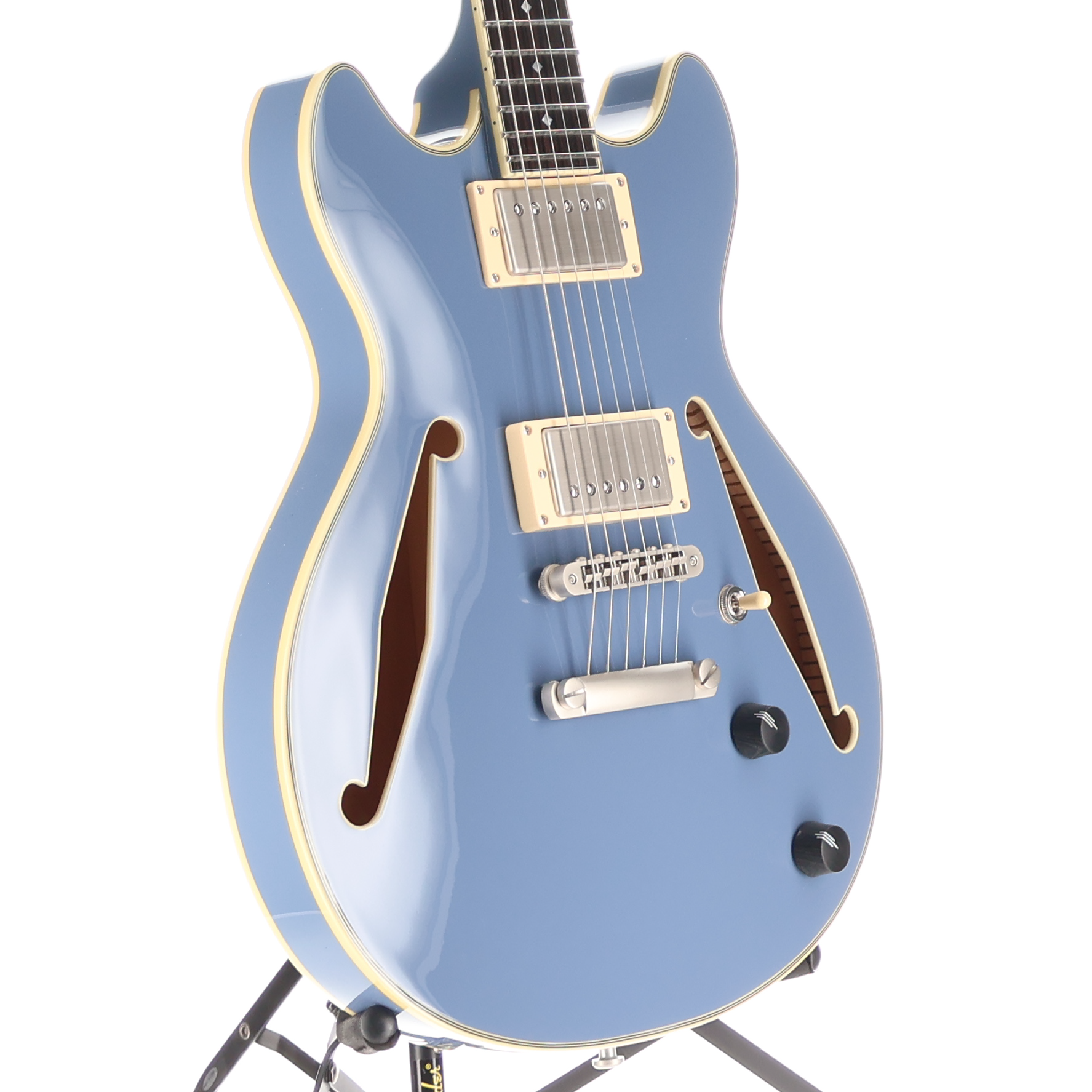 D'angelico Excel Mini DC Tour Collection - Slate Blue (M2) (31651)