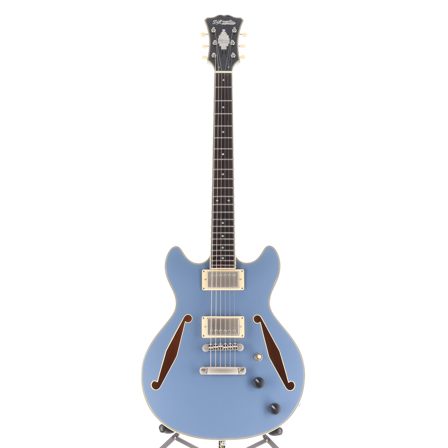 D'angelico Excel Mini DC Tour Collection - Slate Blue (M2) (31651)