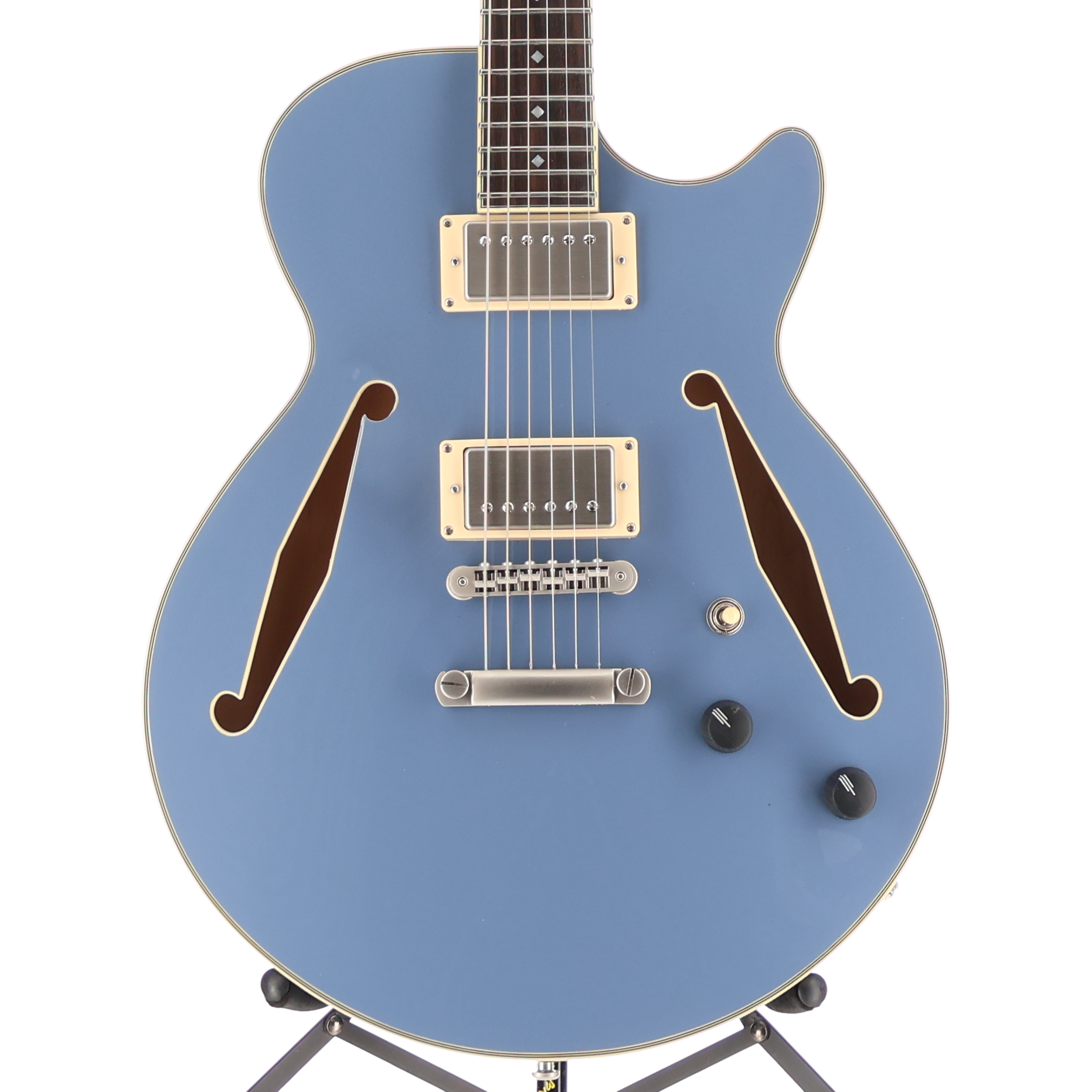 D'angelico Excel Mini DC Tour Collection - Slate Blue, Pro Setup (F10) (31624)