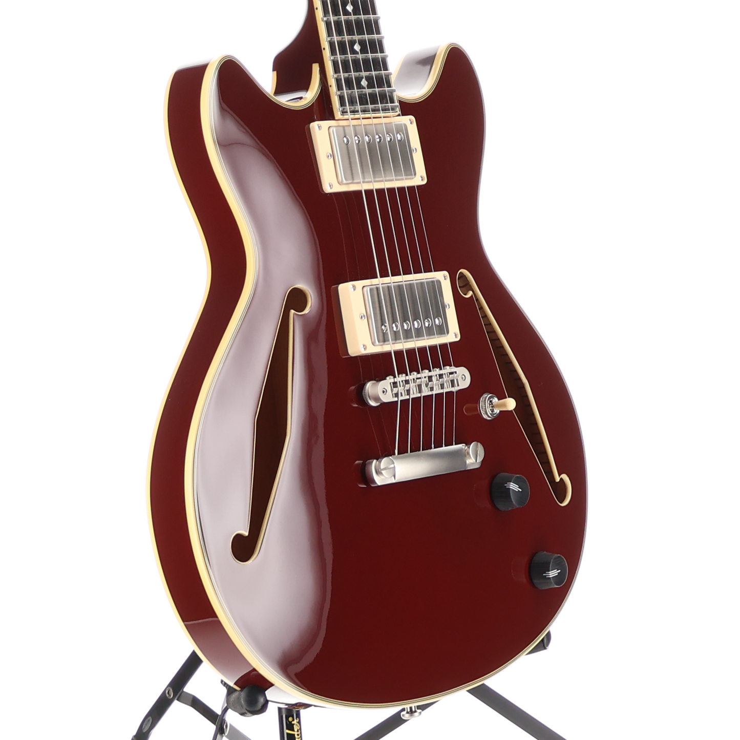 D'angelico Excel Mini DC Tour Collection - Solid Wine (B8) (20219)
