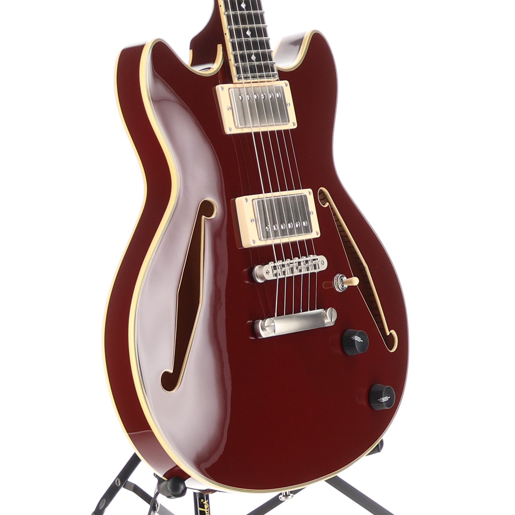 D'angelico Excel Mini DC Tour Collection - Solid Wine (B8) (20219)