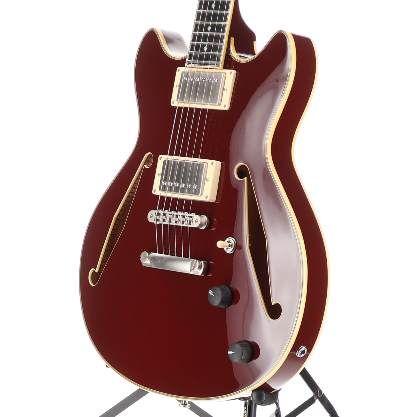 D'angelico Excel Mini DC Tour Collection - Solid Wine (B8) (20219)
