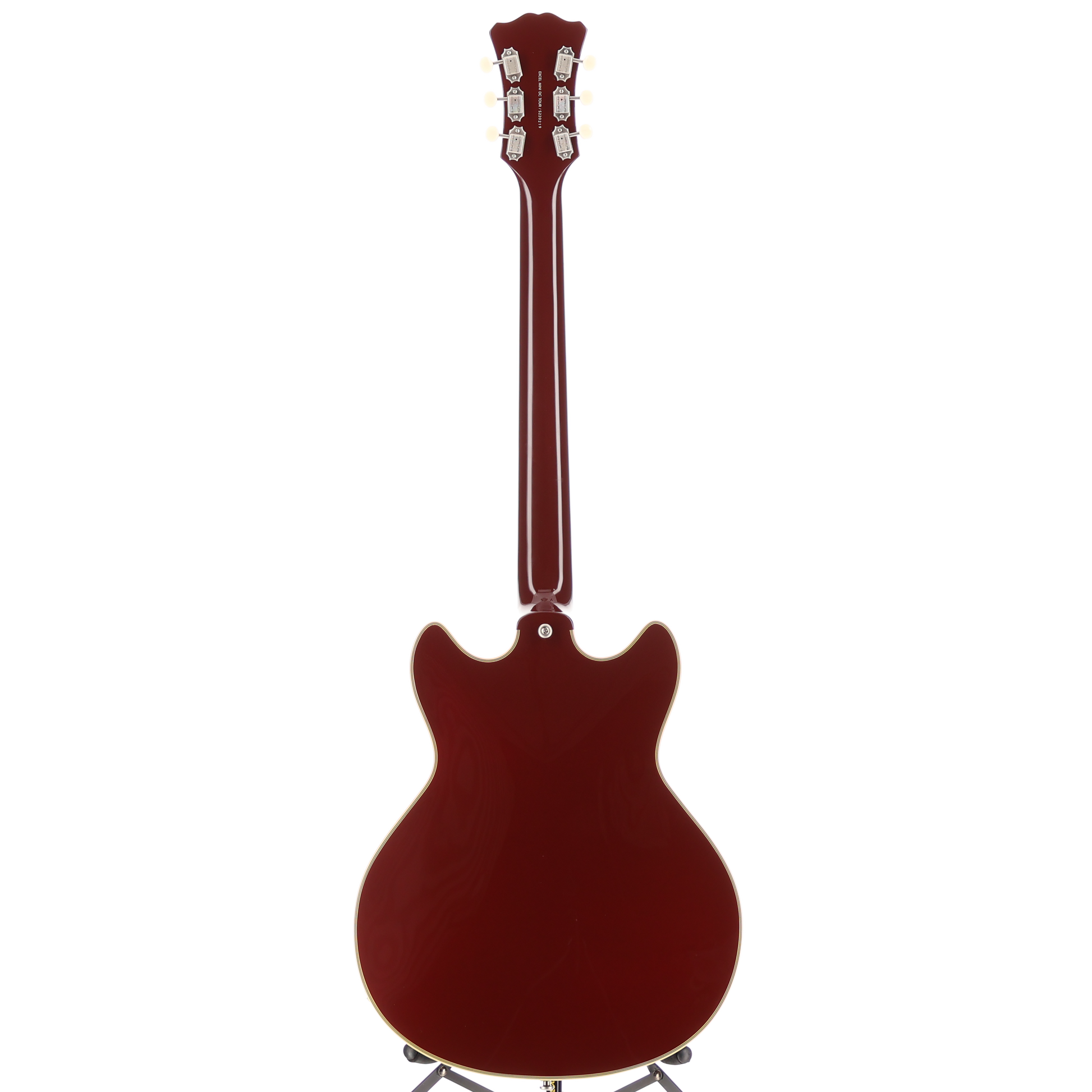 D'angelico Excel Mini DC Tour Collection - Solid Wine (B8) (20219)