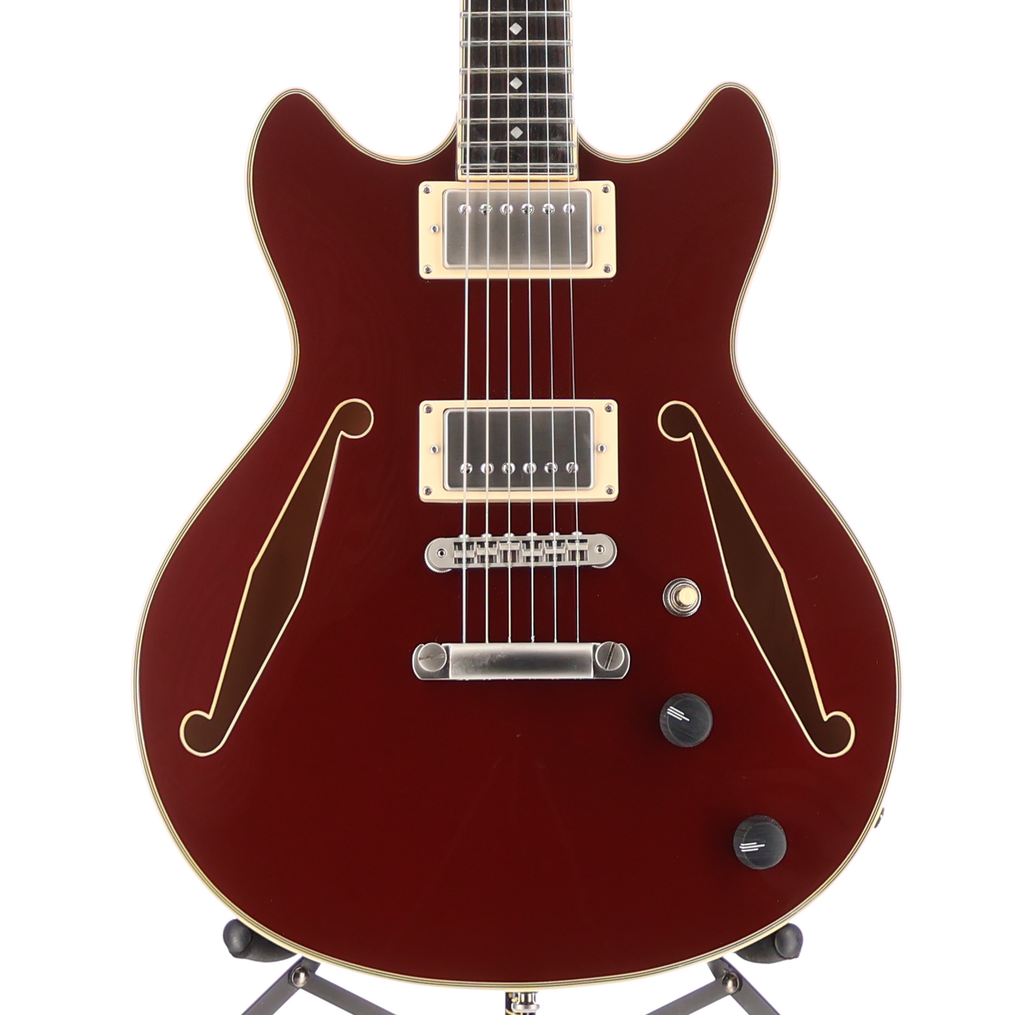 D'angelico Excel Mini DC Tour Collection - Solid Wine (B8) (20219)