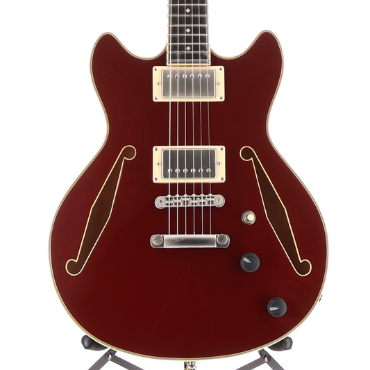 D'angelico Excel Mini DC Tour Collection - Solid Wine (B8) (20219)