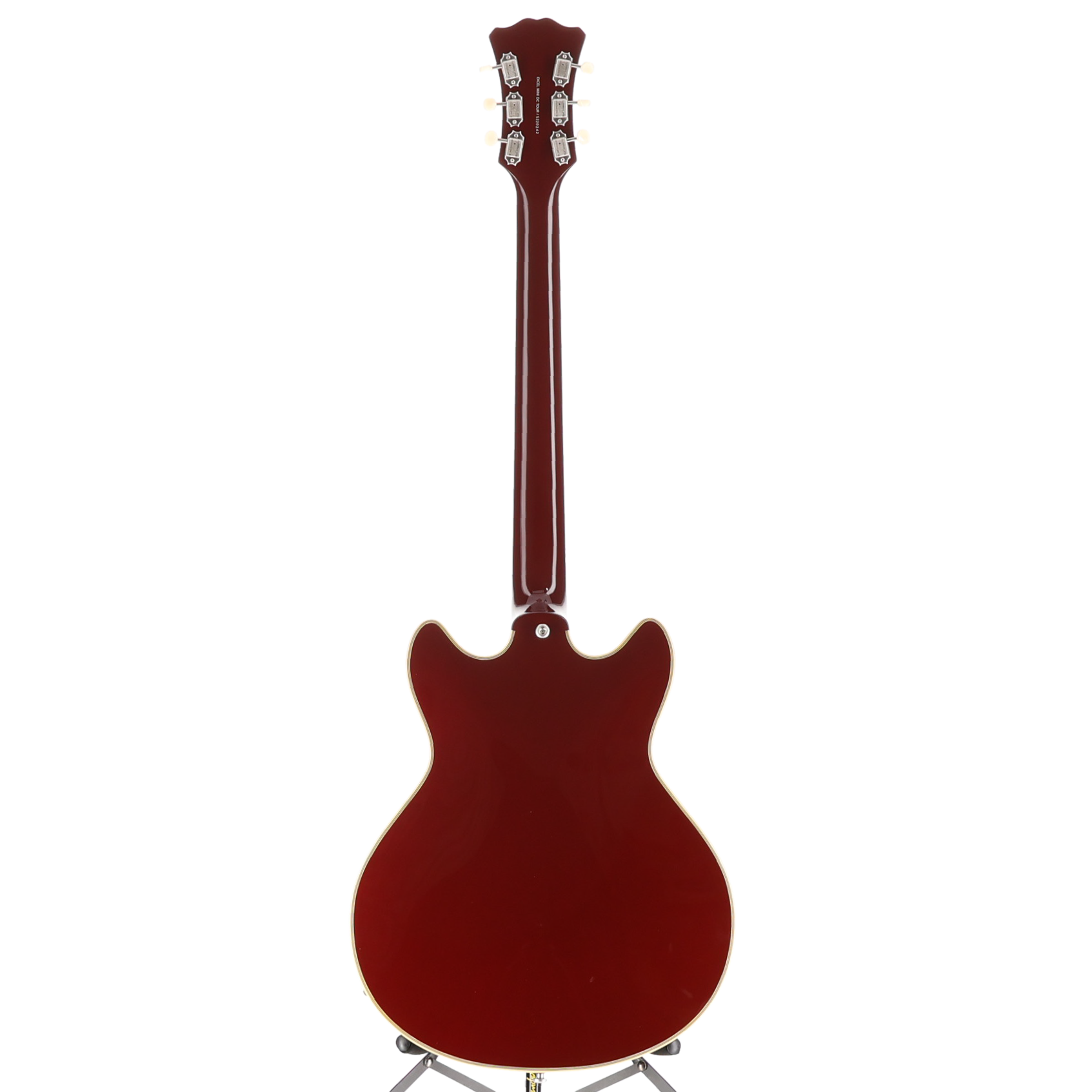 D'angelico Excel Mini DC Tour Collection - Solid Wine (C7) (20242)