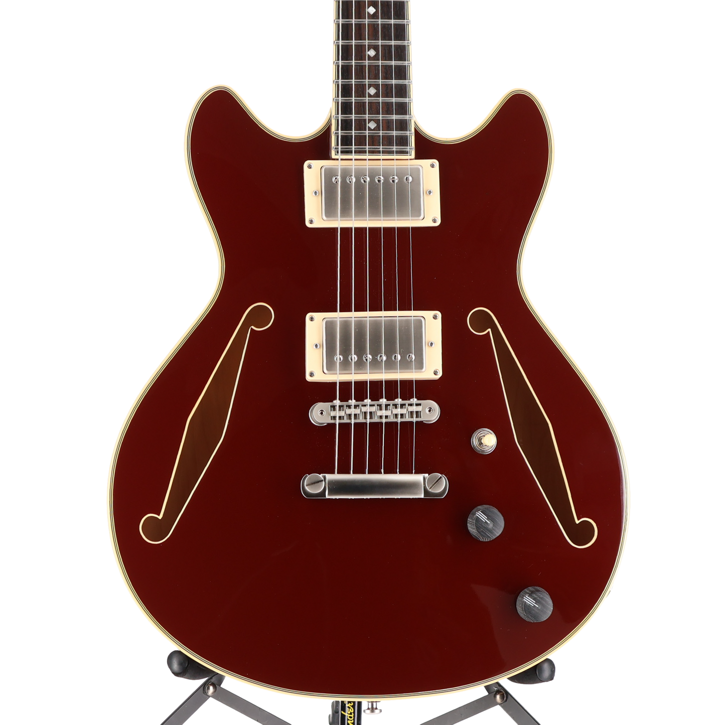 D'angelico Excel Mini DC Tour Collection - Solid Wine (C7) (20242)