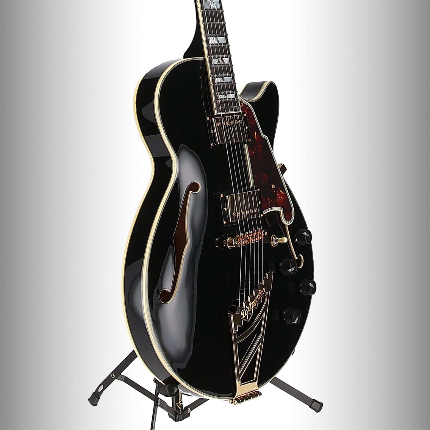 D'angelico Excel SS - Solid Black (B13) (01402)