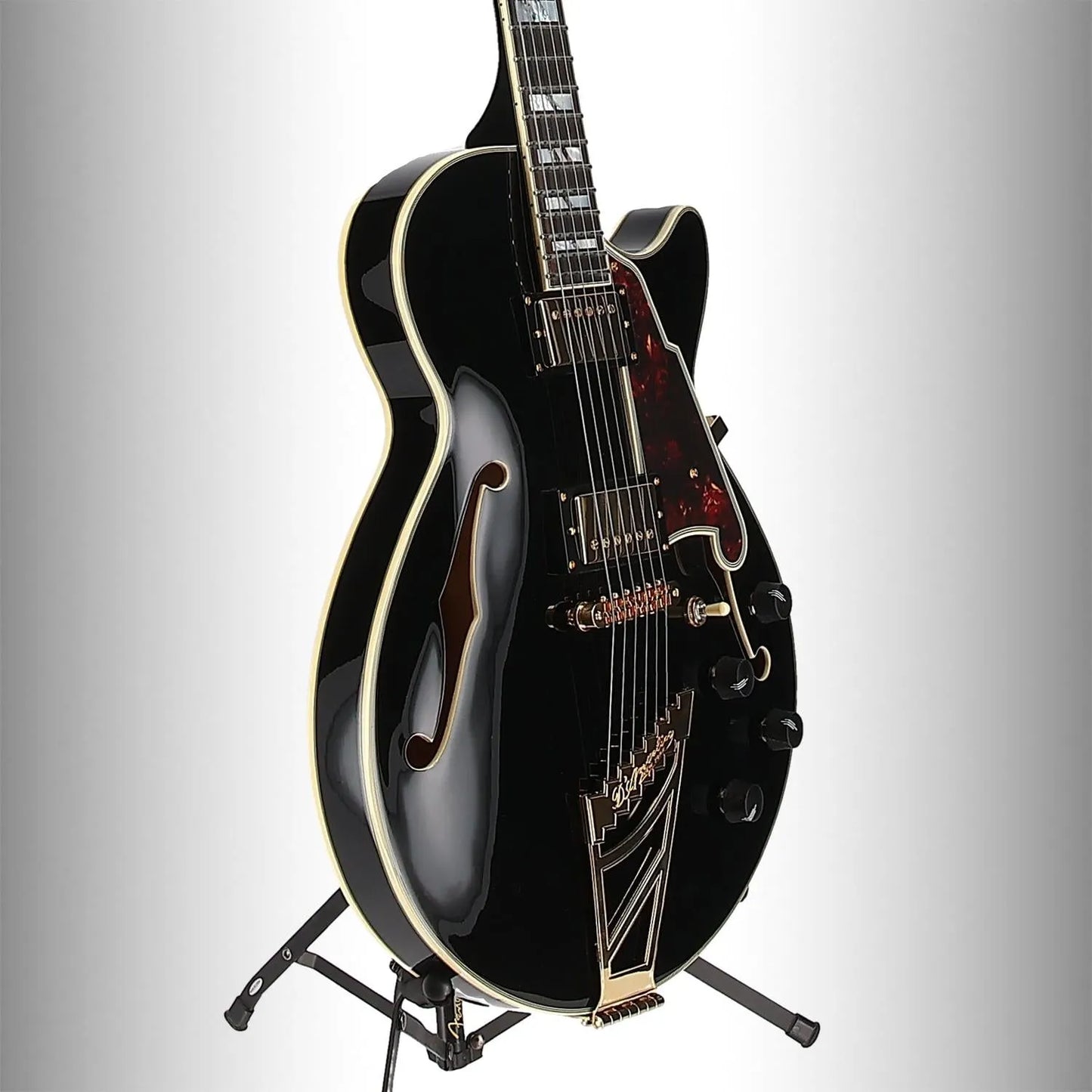 D'angelico Excel SS - Solid Black (B13) (01402)
