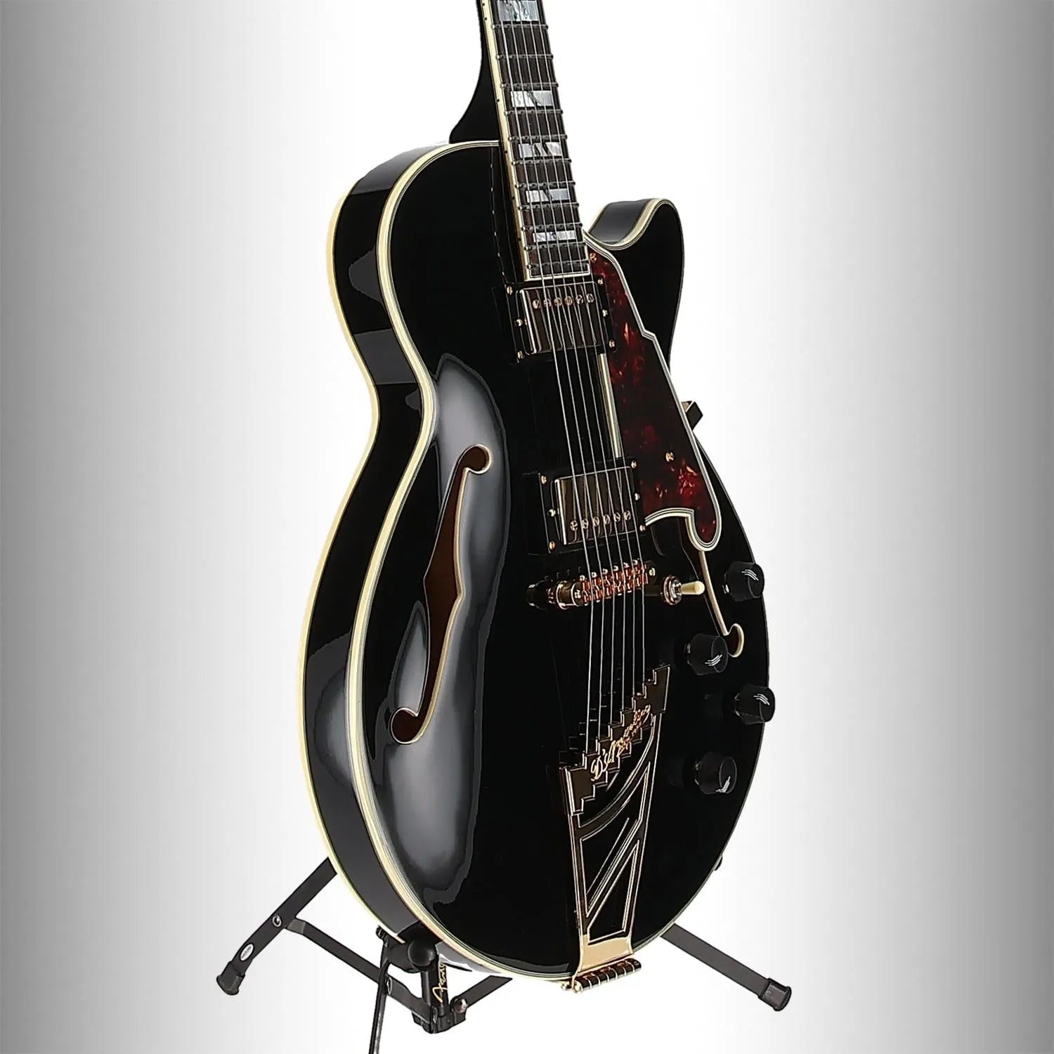 D'angelico Excel SS - Solid Black (B13) (01402)