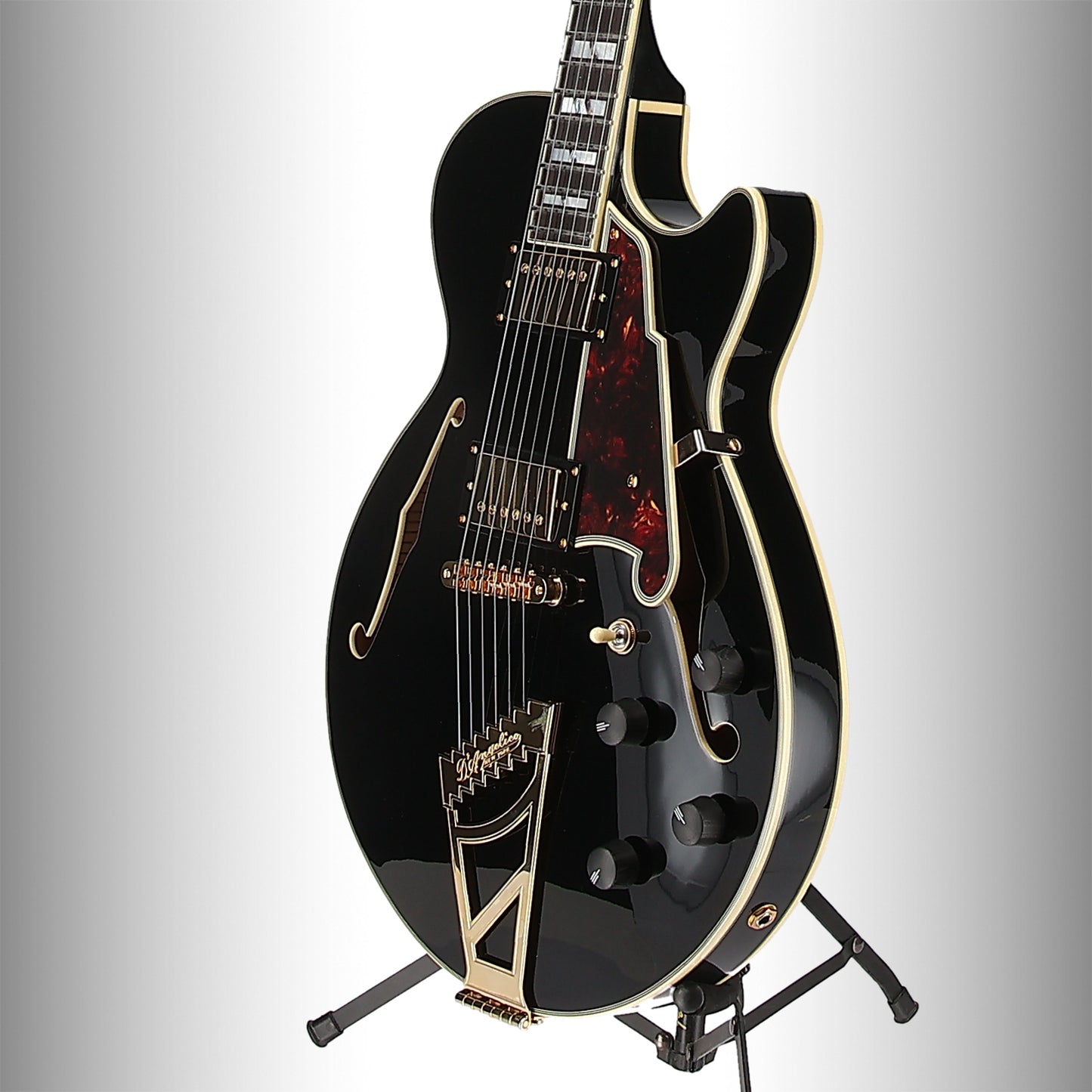 D'angelico Excel SS - Solid Black (B13) (01402)