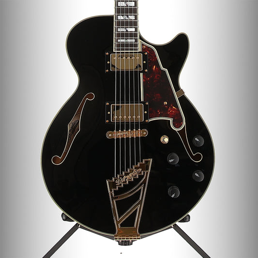 D'angelico Excel SS - Solid Black (B13) (01402)