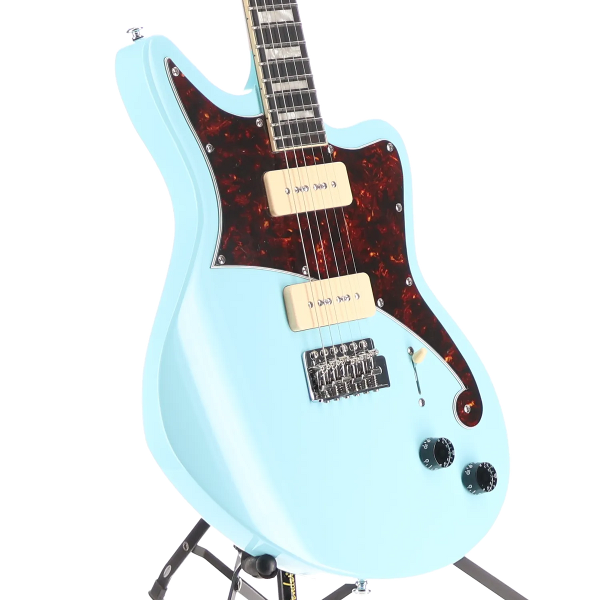 D'angelico Premier Bedford - Sky Blue, Professional Setup (O5) (15650)