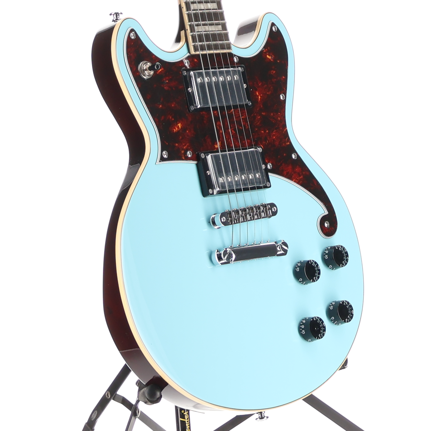 D'angelico Premier Brighton - Sky Blue, Plays Great (B9) (10277)