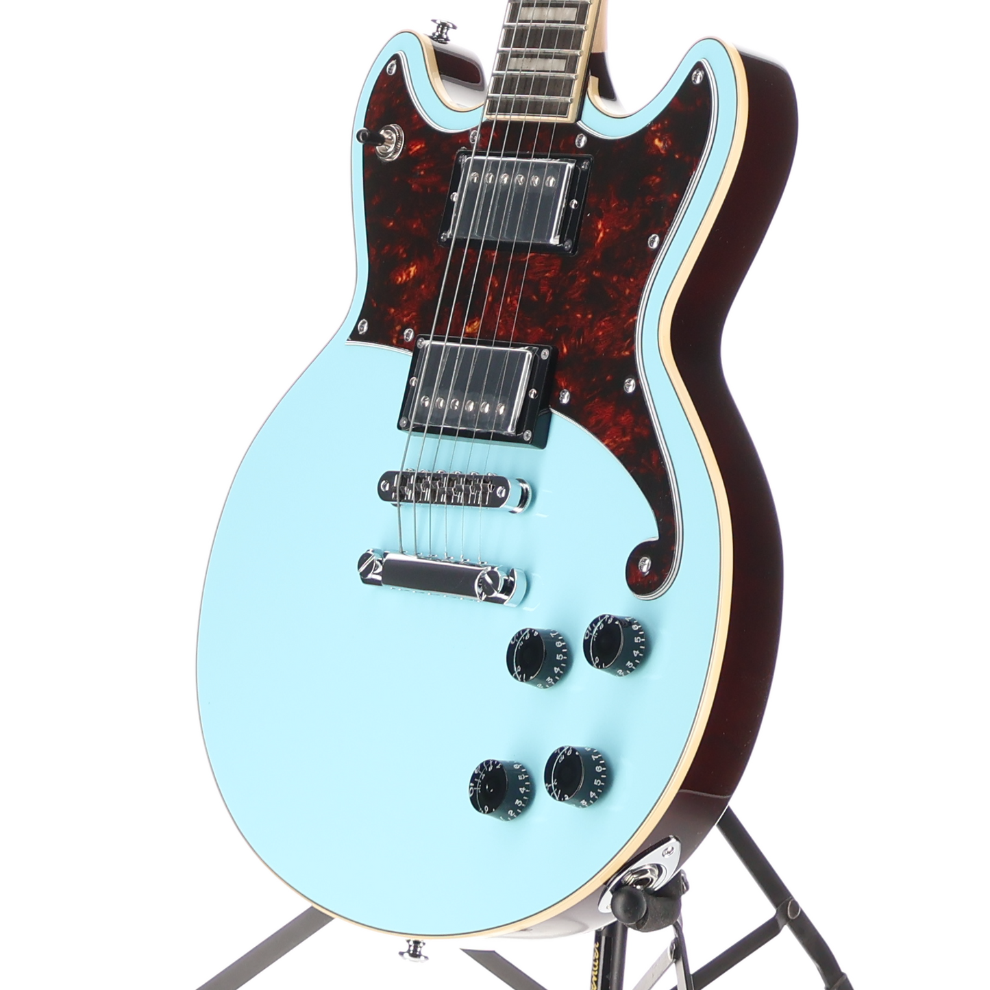 D'angelico Premier Brighton - Sky Blue, Plays Great (B9) (10277)