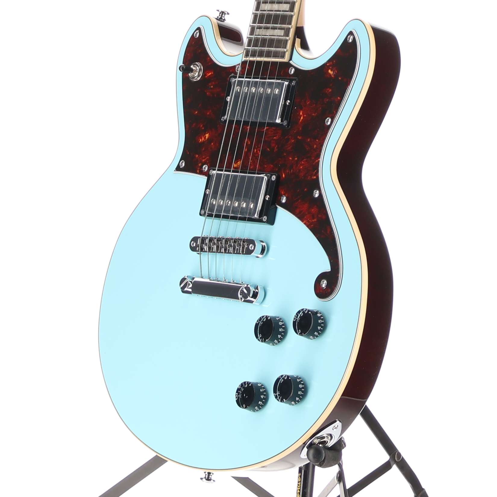 D'angelico Premier Brighton - Sky Blue, Plays Great (B9) (10277)