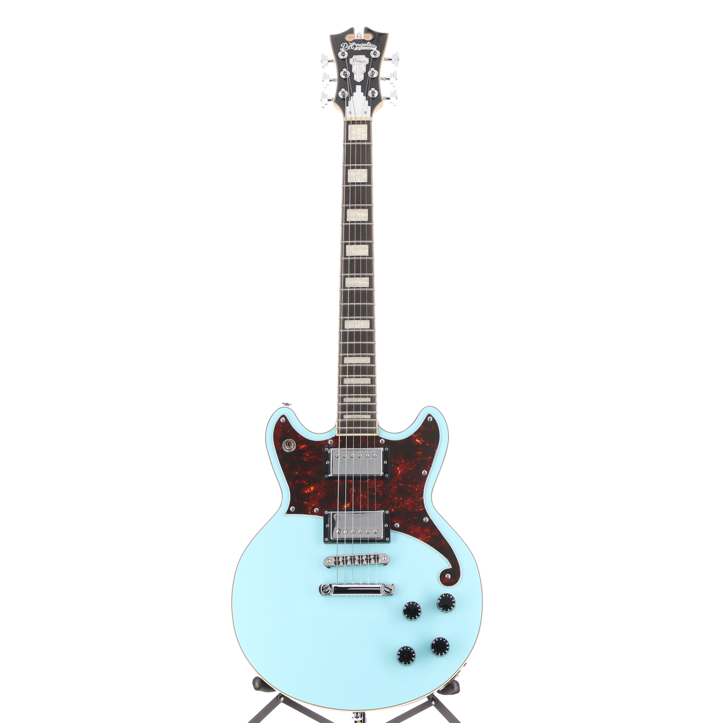 D'angelico Premier Brighton - Sky Blue, Plays Great (B9) (10277)